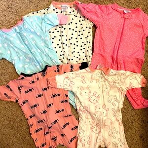 cotton newborn pajamas